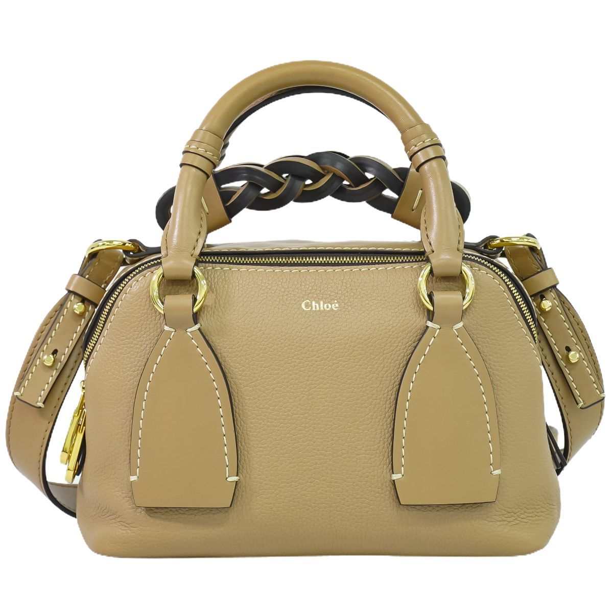 本物 クロエ Chloe ダリア スモール 2WAY ショルダーバッグ 