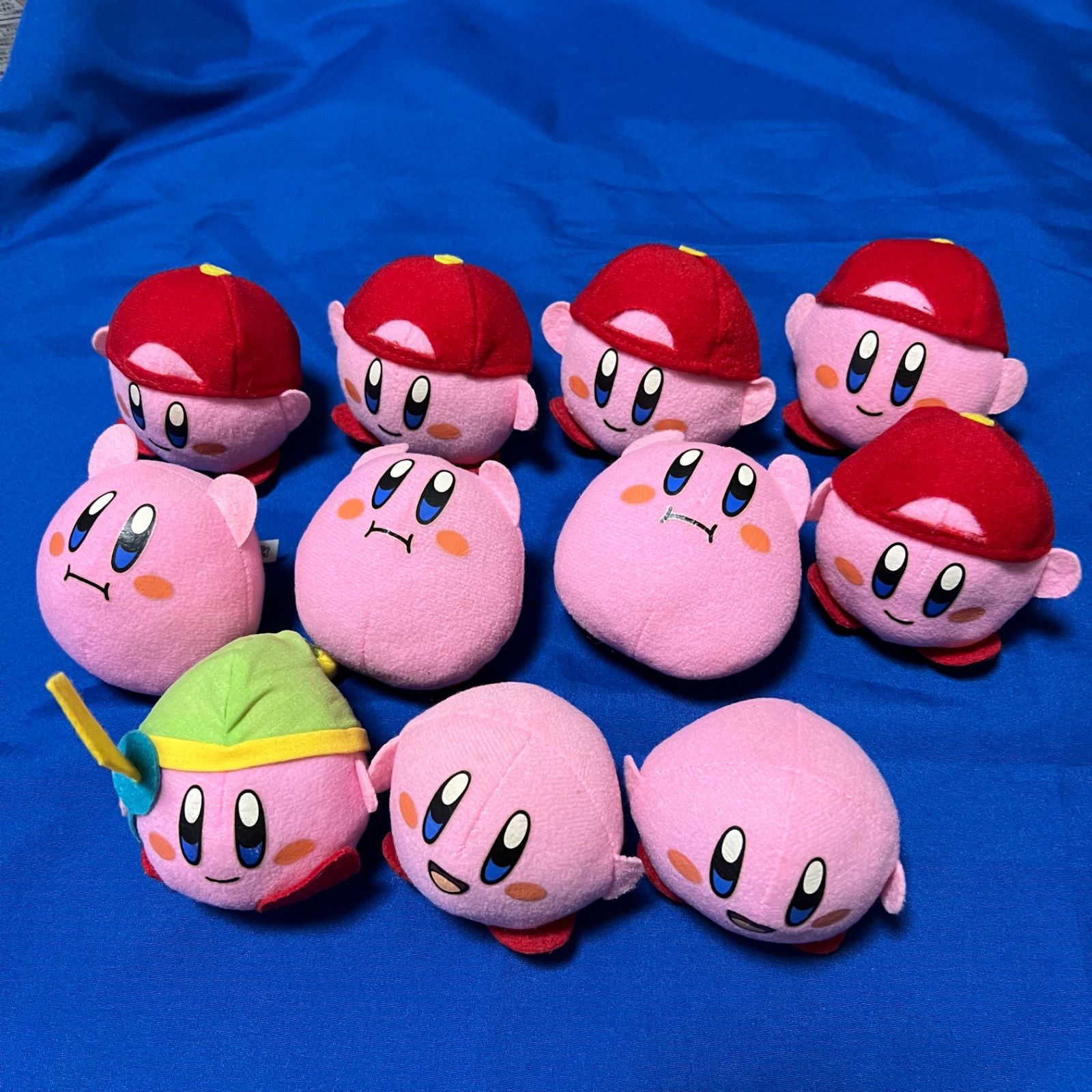 星のカービィ　11点ぬいぐるみセット 星のカービィ♡カービィ&ワドルディぬいぐるみ11点セット♡タグ