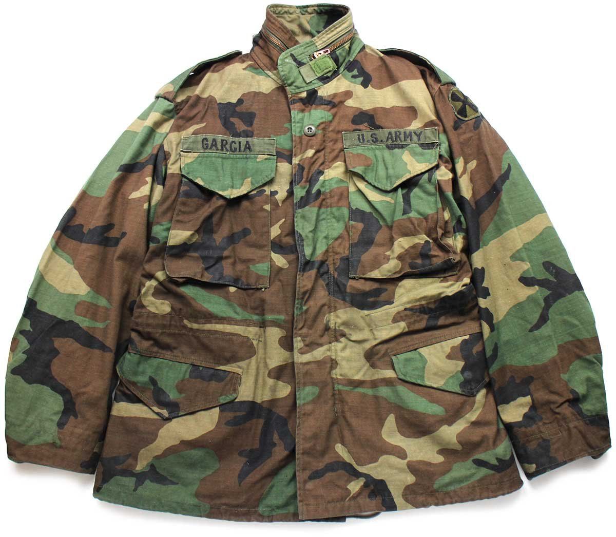 80年代 M-65 実物　デッドストック　米軍放出品　ウッドランドカモ 80年代 M-65 実物 デッドストック 米軍放出品 ウッドランドカモ