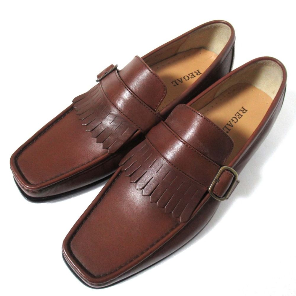 未使用 REGAL ブラウン ローファー 25.5cm ダークブラウン ローファー