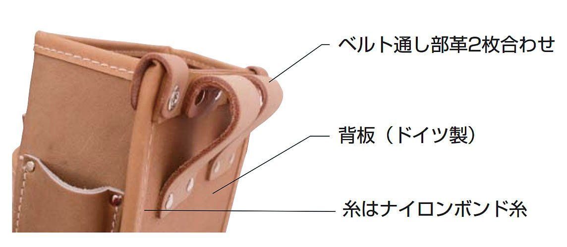 マーベル MARVEL MDP-210X 電工ポケット タイプ MDP-210X ツールポーチ 電工袋 腰袋 釘袋 工具差 電気 工事 電設 電工 袋