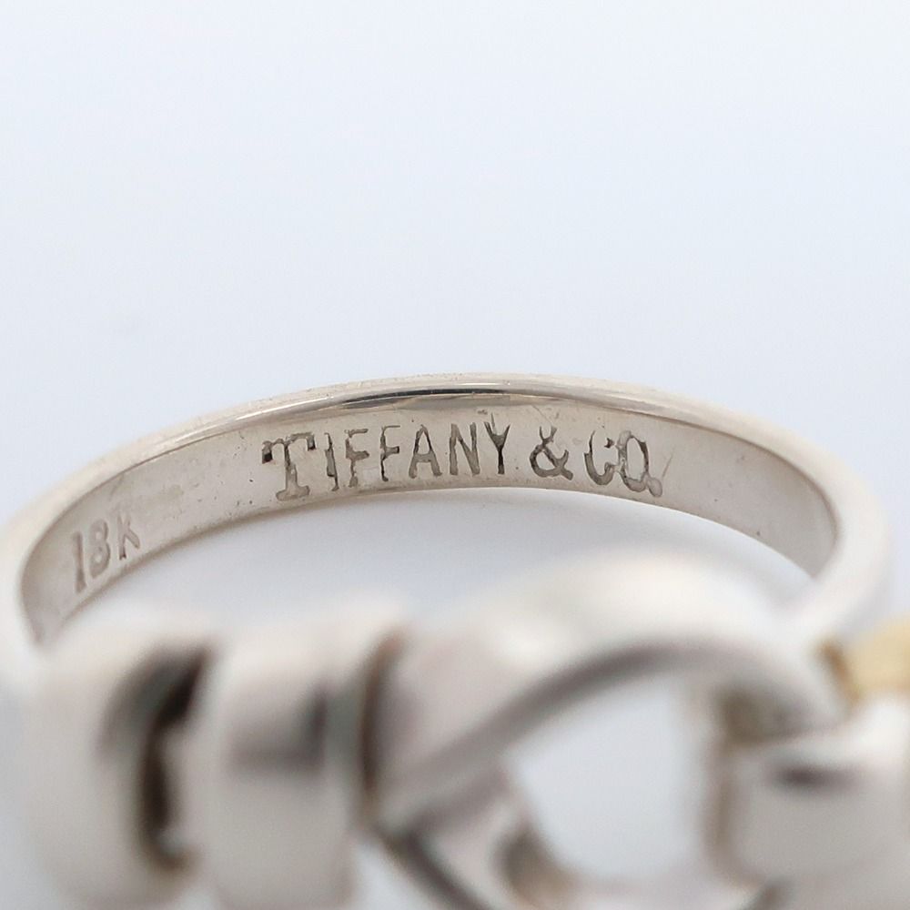 TIFFANY&Co.】ティファニー ラブノット シルバー925×K18イエロー