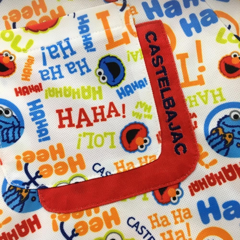 超美品】カステルバジャックスポーツ×SESAMESTREET 半袖