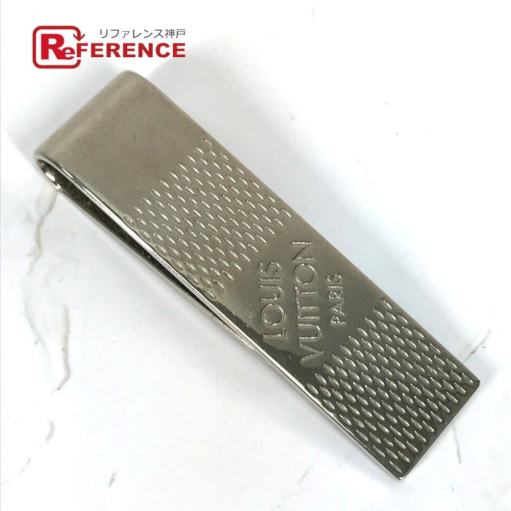 【お値下げ中】Louis Vuitton マネークリップ シルバー ☆最終値下げ☆ <値下げしました>ルイヴィトン マネークリップ