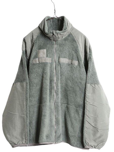 10年製 米軍実物 ECWCS GEN3 フルジップ 毛長 フリース ジャケット LARGE REGULAR / 古着 POLARTEC ミリタリー 軍物 レベル3 ジャンパー 緑 お得なクーポン配布中!】 10年製 米軍実物 ECWCS GEN3
