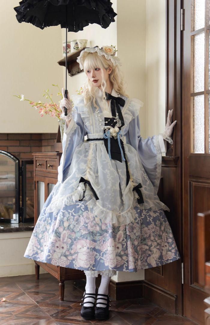 25年 ドレス コスプレロリータセット 仮装 オリジナル 洋服 ロリータ ワンピース 撮影会 舞台 イベント PB-231