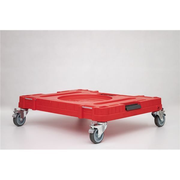 QBRICK キューブリック QS1 ストッパー付 キャスター 赤 SKRQTPONE2WCZEPG003 工具 作業工具 道具 ツール DIY