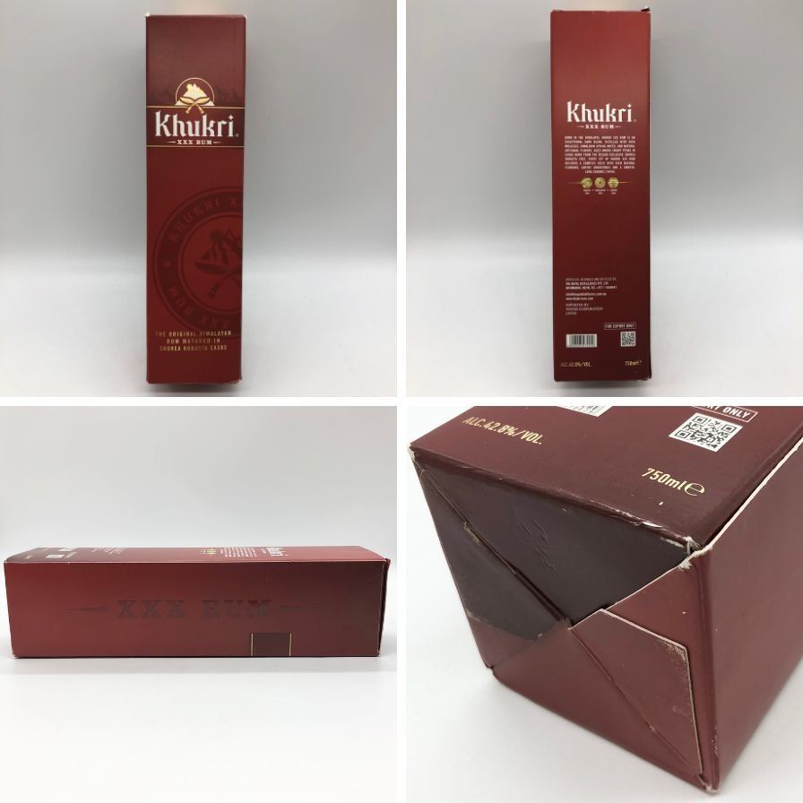 ククリ XXX ラム ネパール 42.8% 750ml Khukri 【D1】 - メルカリ