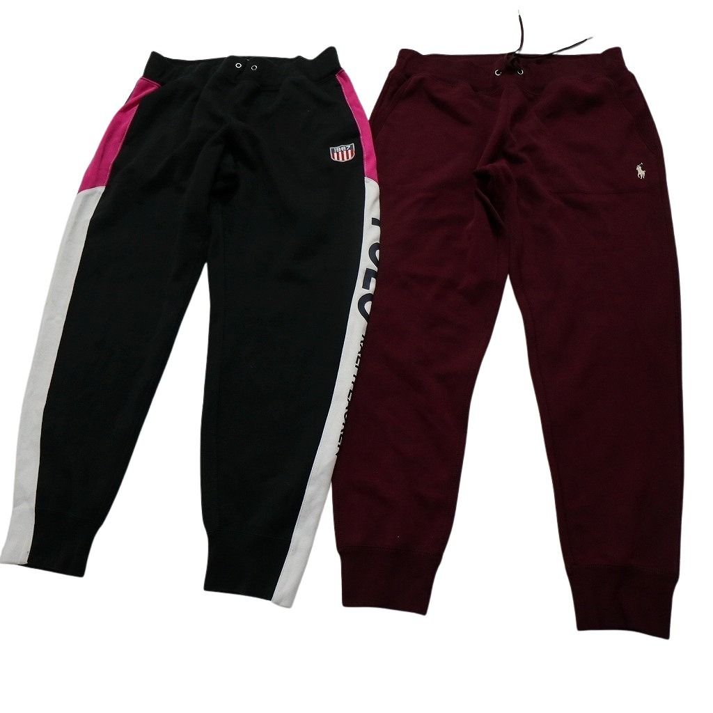 古着卸 ラルフローレン スウェット パンツ 8枚セット メンズ S M L ジョガーパンツ ライン 切替え 古着 NC0923