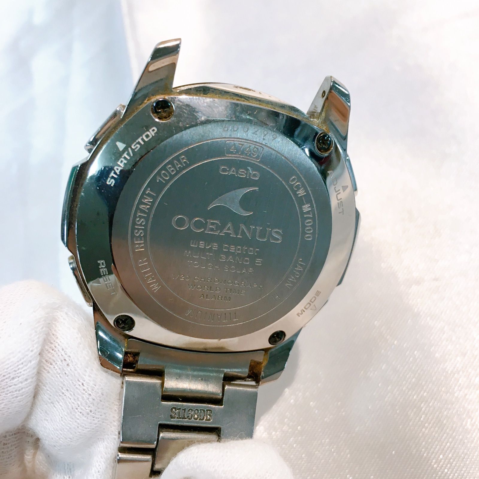 CASIO OCEANUS カシオ 腕時計 OCW-M7000 ジャンク品 CASIO カシオ OCEANUS オシアナシス OCW-M7000 腕時計 ジャンク