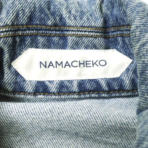 NAMACHEKO ナマチェコ MANNI DENIM SHIRT JACKET デニムジャケット XS Indigo Gジャン アウター g18866