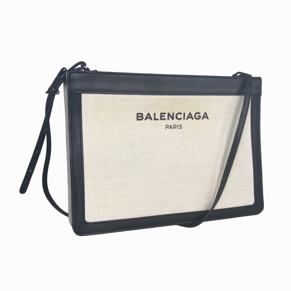 BALENCIAGA バレンシアガ ネイビー ポシェット クロスボディ