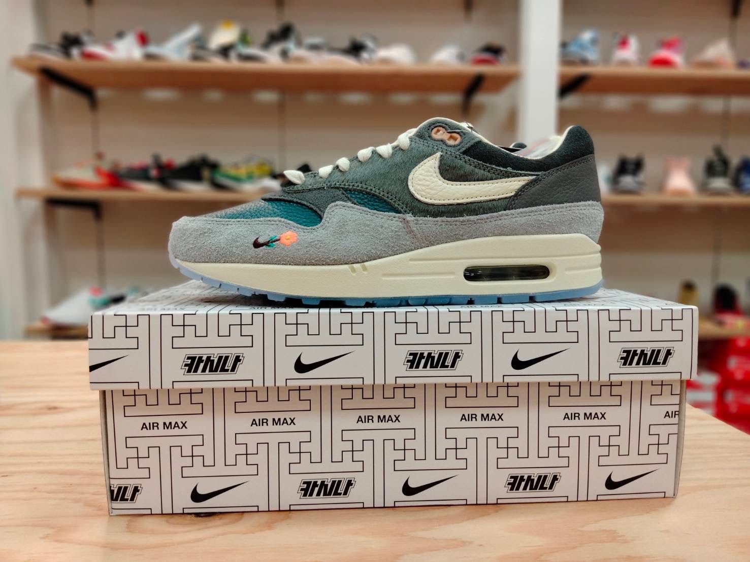 メンズ【28.0】Kasina Nike Air Max 1 Won-Ang/Grey