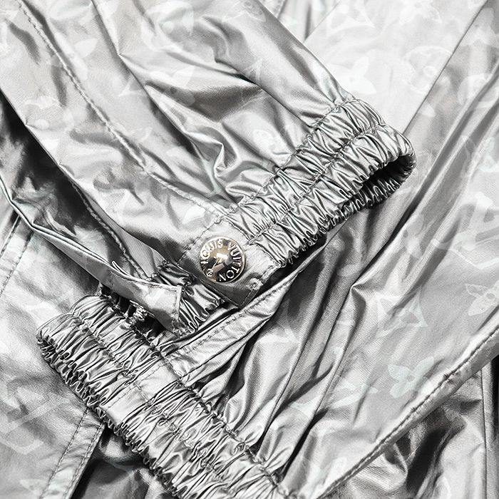 極美品】LOUIS VUITTON ルイ・ヴィトン コート モノグラム プリント PU  