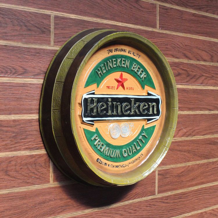 クラシックバレルオブジェ ハイネケン Heineken 壁掛け 樽型