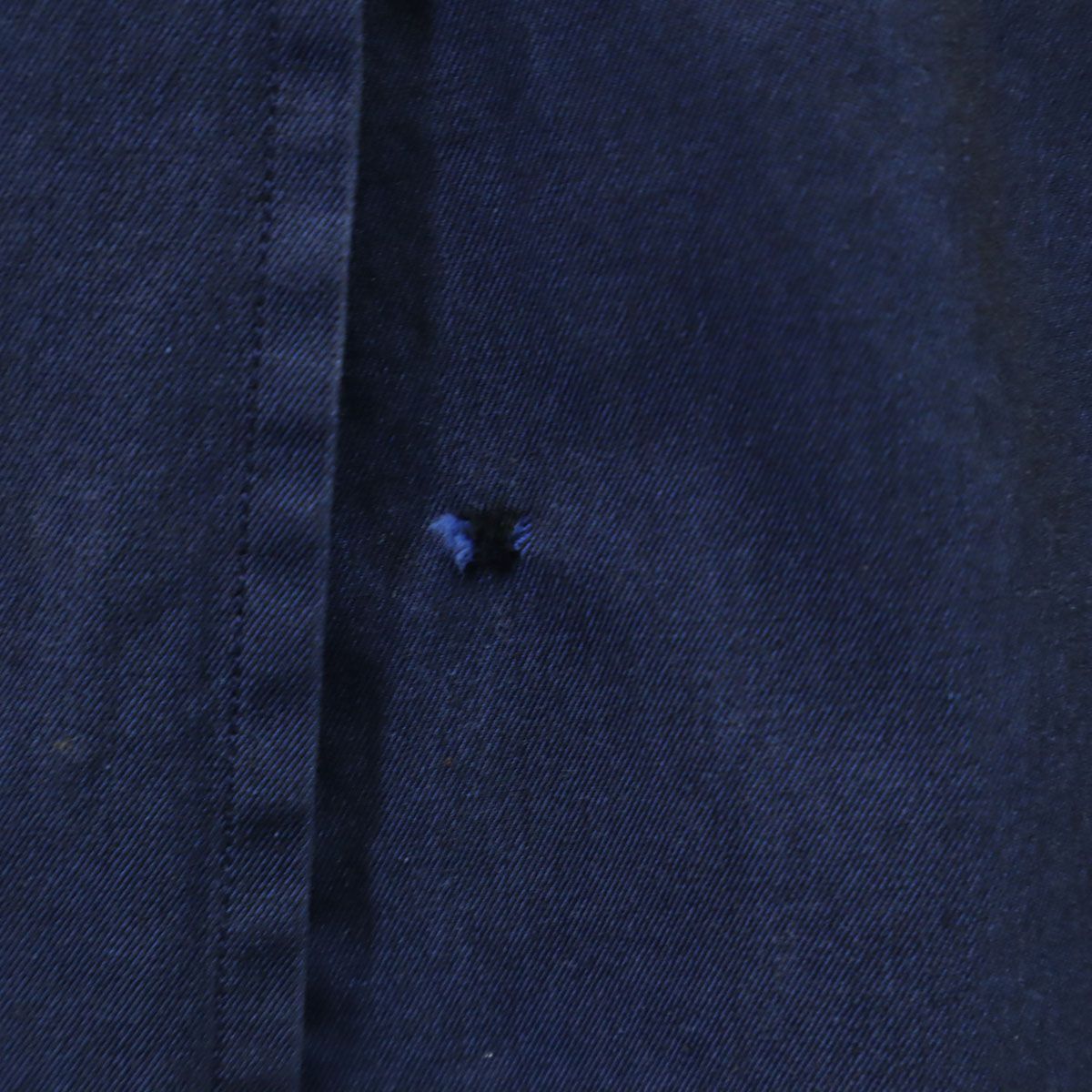 BURBERRY バーバリー イタリア製 ステンカラーコート 50 ネイビー