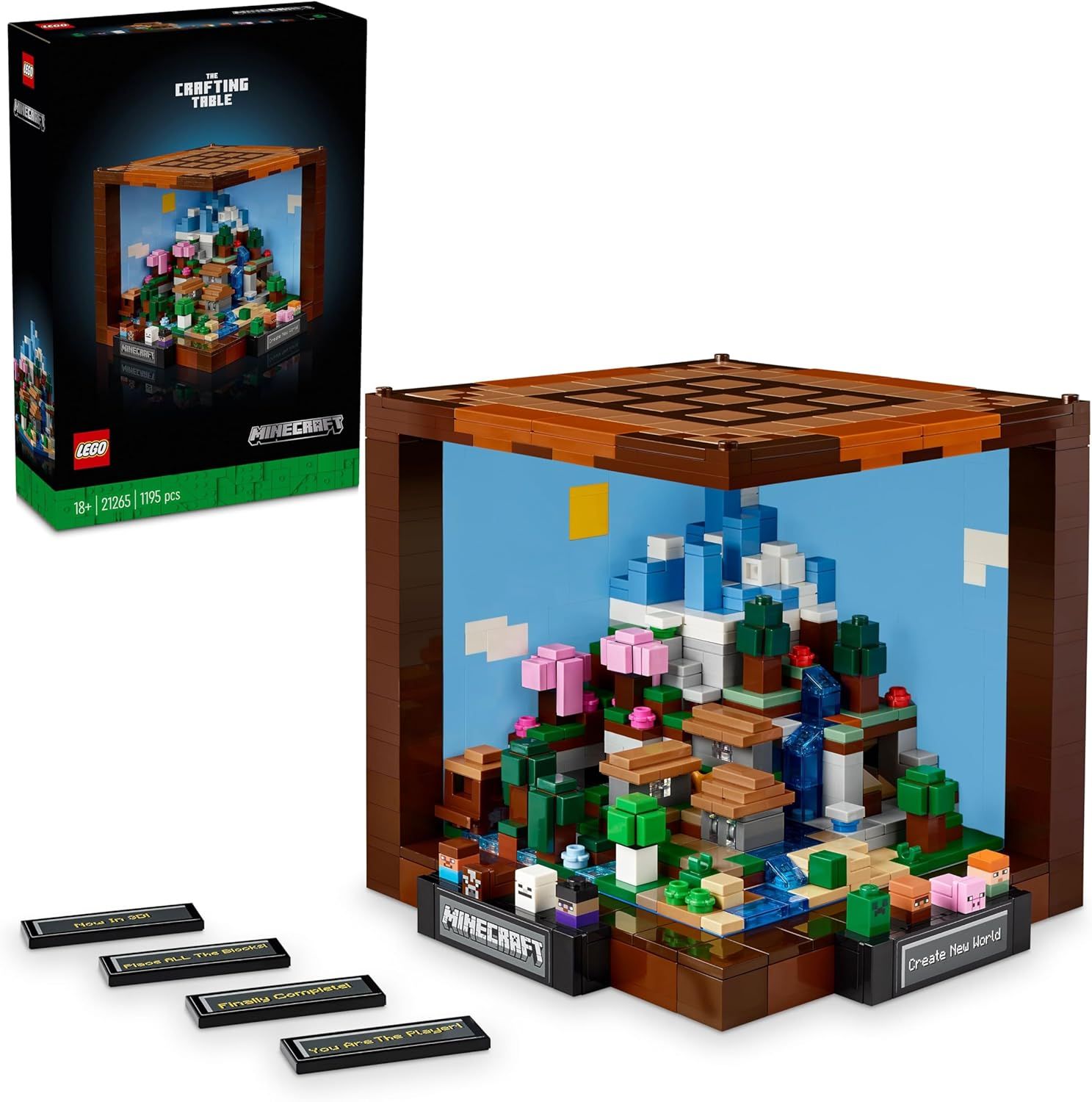 レゴ(LEGO) マインクラフト 作業台 おもちゃ 玩具 誕生日 プレゼント ブロック バレンタイン男性 女性 マイクラ Minecraft グッズ 21265