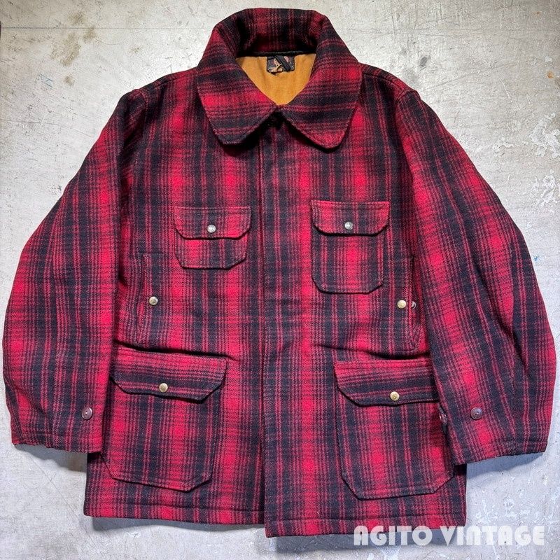 50's WOOLRICH ウールハンティングコート 503 名作 オリジナル