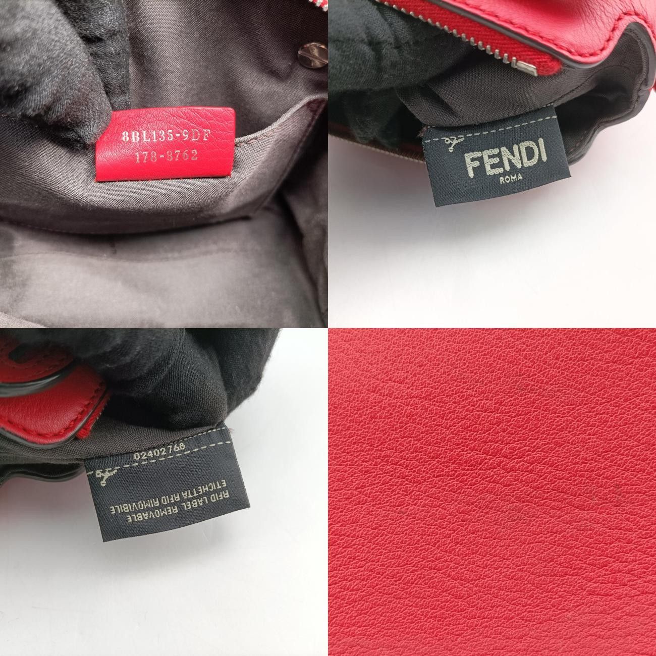 フェンディFendiバイザウェイ レッド