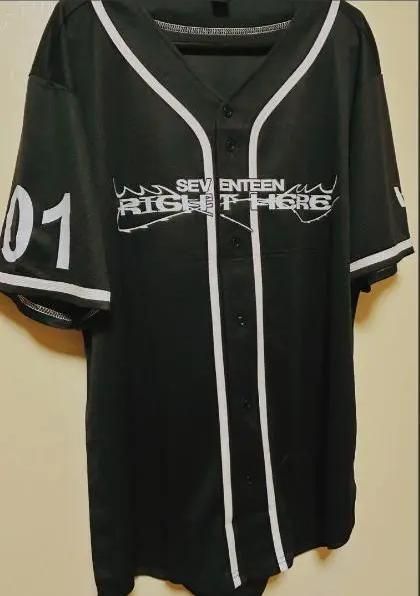 SEVENTEEN RIGHT HERE 01 ユニフォーム シャツ SEVENTEEN RIGHT HERE