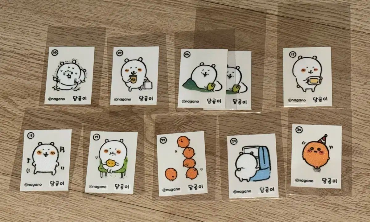 依頼　※買わないでください まとめ売り 自分ツッコミくま デコキャラシール 長野の クマ ちいかわ