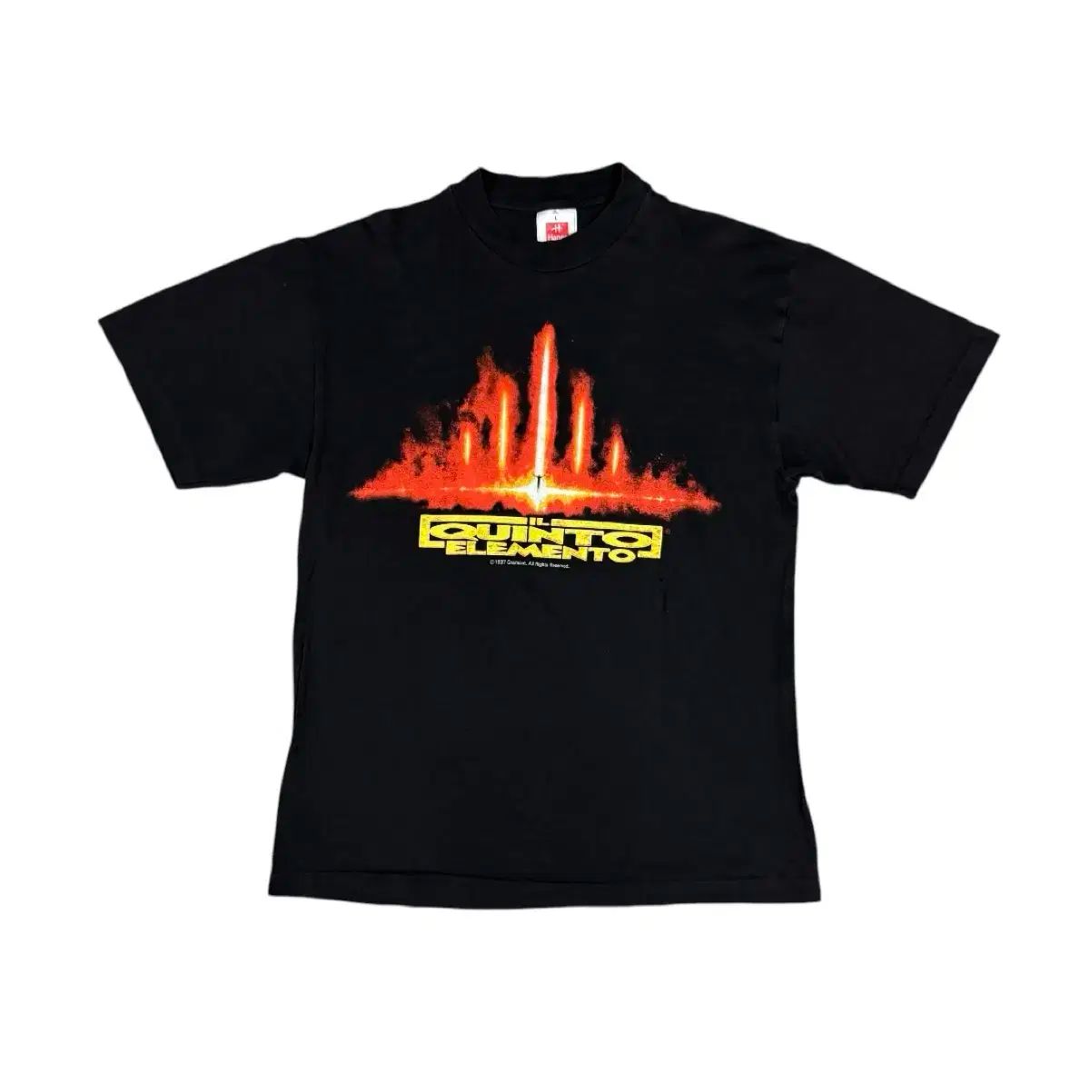 ヴィンテージ 90s ピクチャー ぼくの 5 元素 プロモーション Tシャツ (イタリア語版)