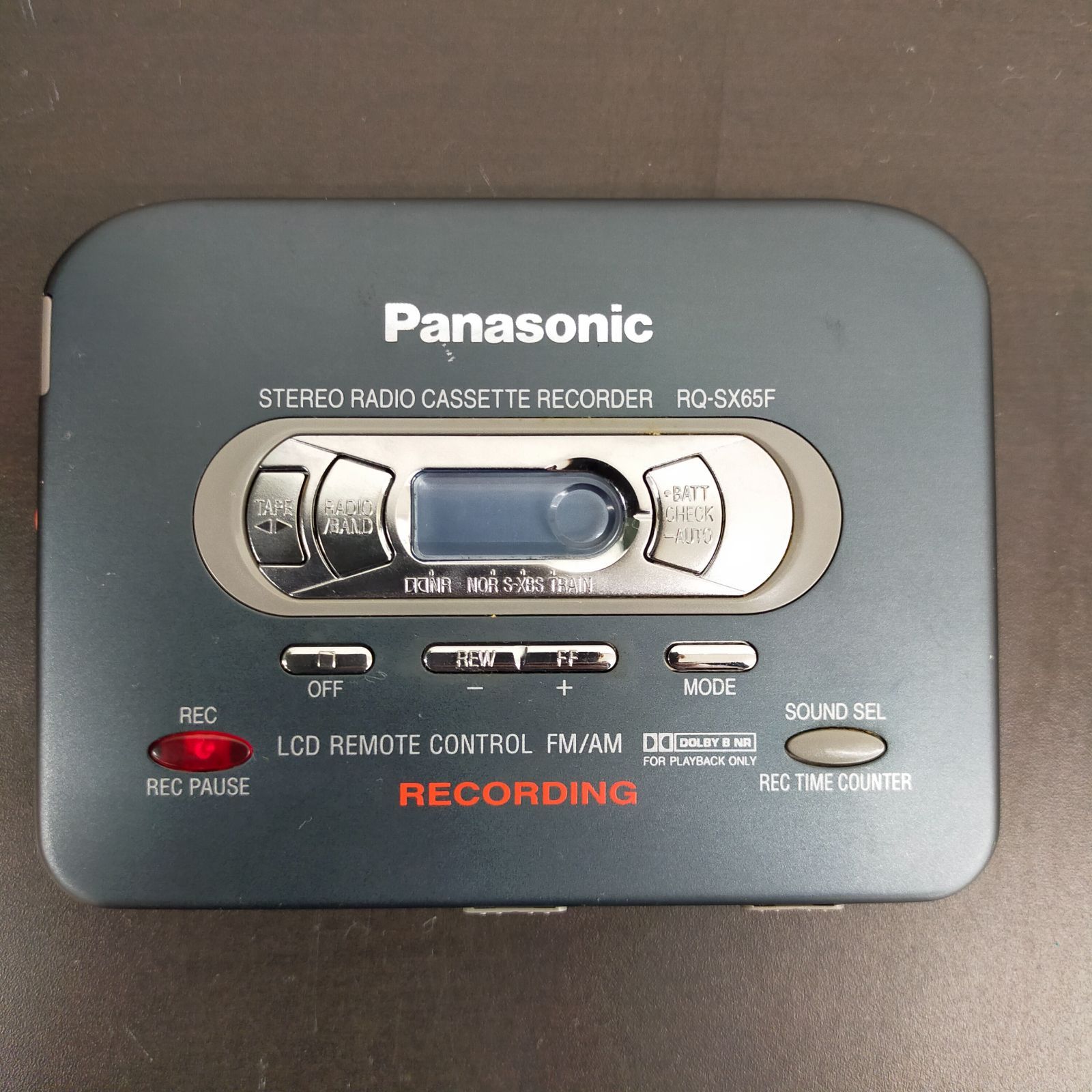 ジャンク品】 S-XBS Panasonic ウォークマン カセットプレーヤー