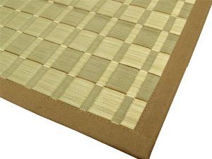 イケヒコ 純国産 掛川織 い草カーペット 松川 ベージュ 本間8畳 約382 382 cm