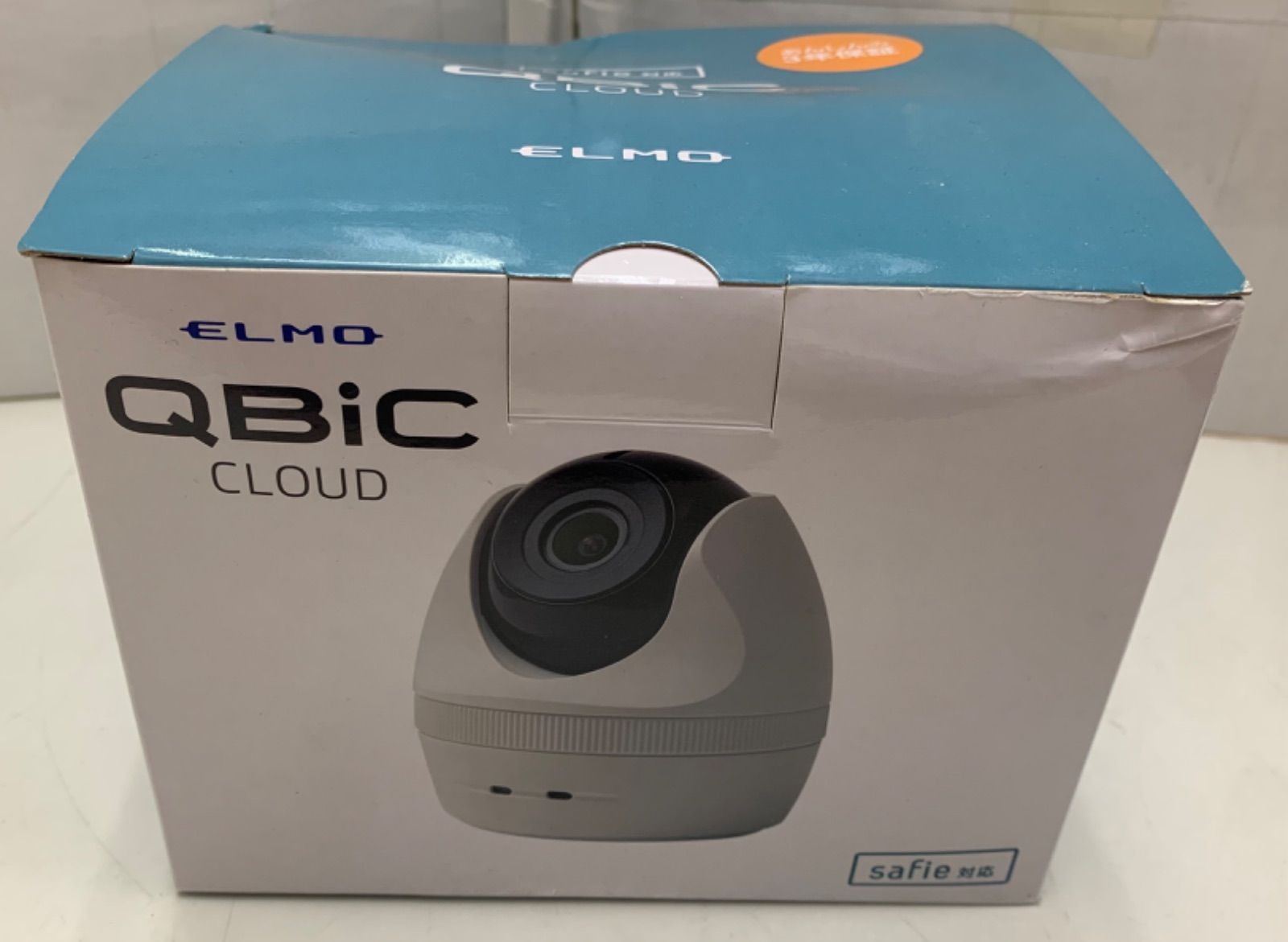 ELMO QBIC CLOUD CC-2(SF) 屋内用 監視カメラ 防犯カメラ 置型 WiFi 