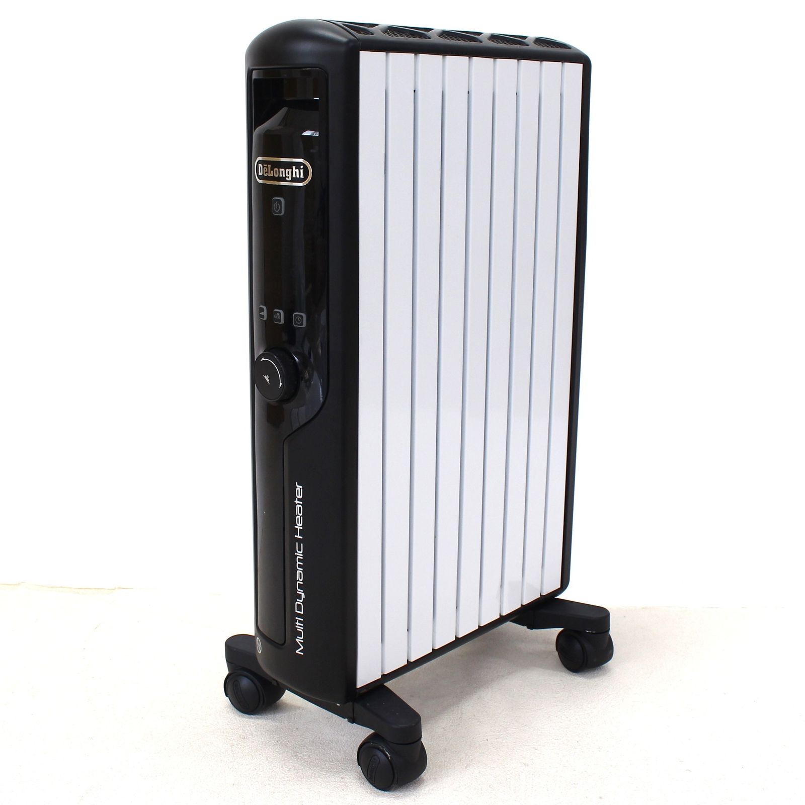 2020年発売モデル デロンギ マルチダイナミックヒーター MDHU12-BK 1200W ピュアホワイト＋マットブラック 暖房目安 8～10畳 mdhu12-bk 可 C