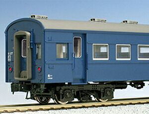 カトー　HO　スハ43 １両 ＋ スハフ42 ２両（すべてブルー） 43スハフ42 ブルー 改装形 | 鉄道模型店 Models IMON