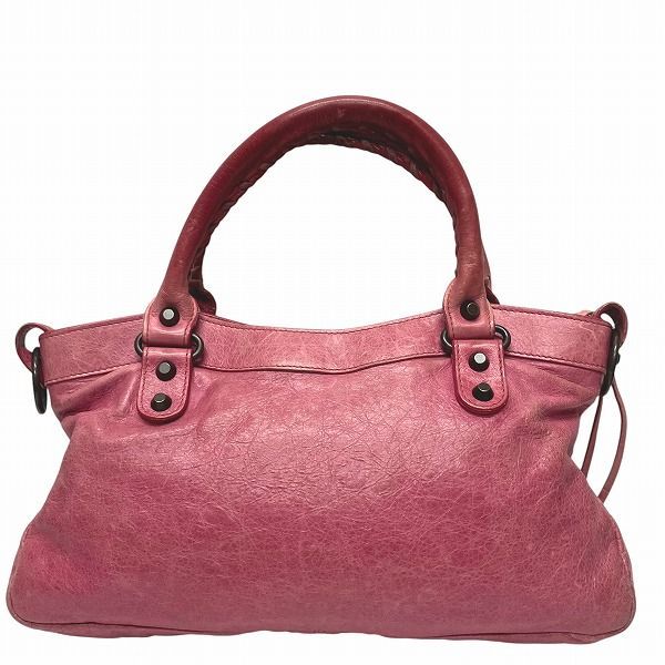 BALENCIAGA バッグ ザファースト ピンク