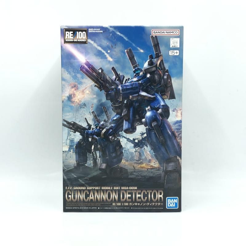 1/100 RE/100 MSA-005K ガンキャノン・ディテクター RE/100 1/100 MSA-005K ガンキャノン・ディテクター - バンダイ