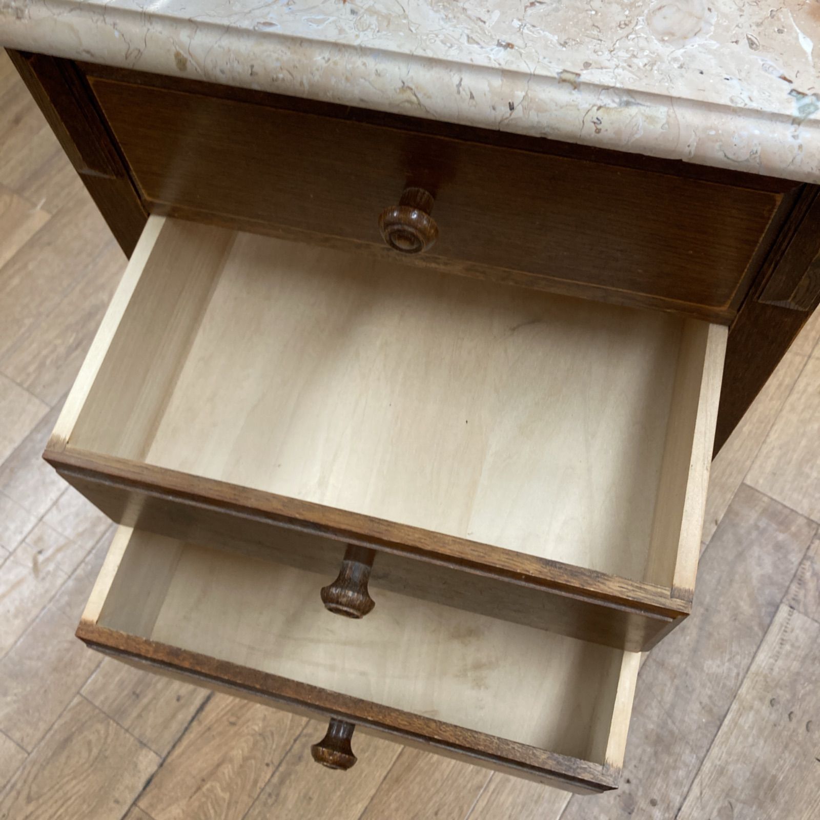 名古屋市近郊送料設置無料 S219 昭和家具 コンソール 引出チェスト 電話台 幅39cm MARWIL-DEMENAGEMENTS_CH