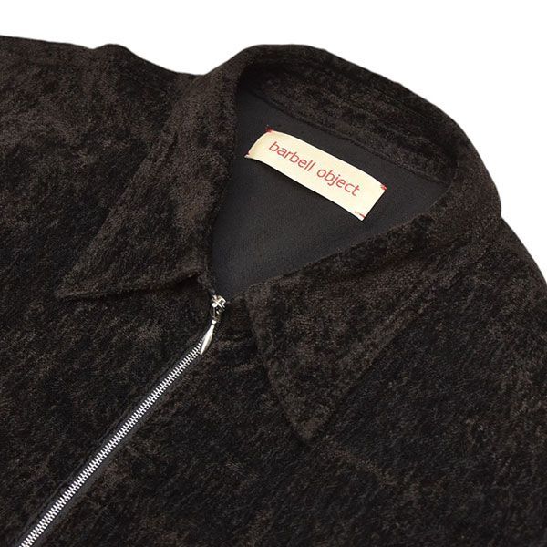 barbell object john 別注 velveteen zip po barbell object john 別注 velveteen zip po