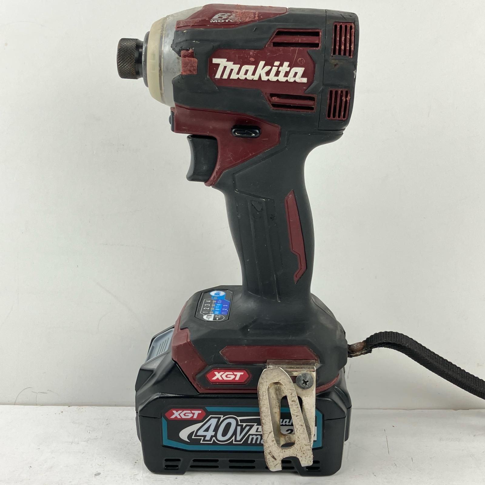 ЗЗMAKITA マキタ 40v 充電式インパクトドライバ バッテリー×1付 ЗЗMAKITA マキタ 40v 充電式インパクトドライバ バッテリー×1付