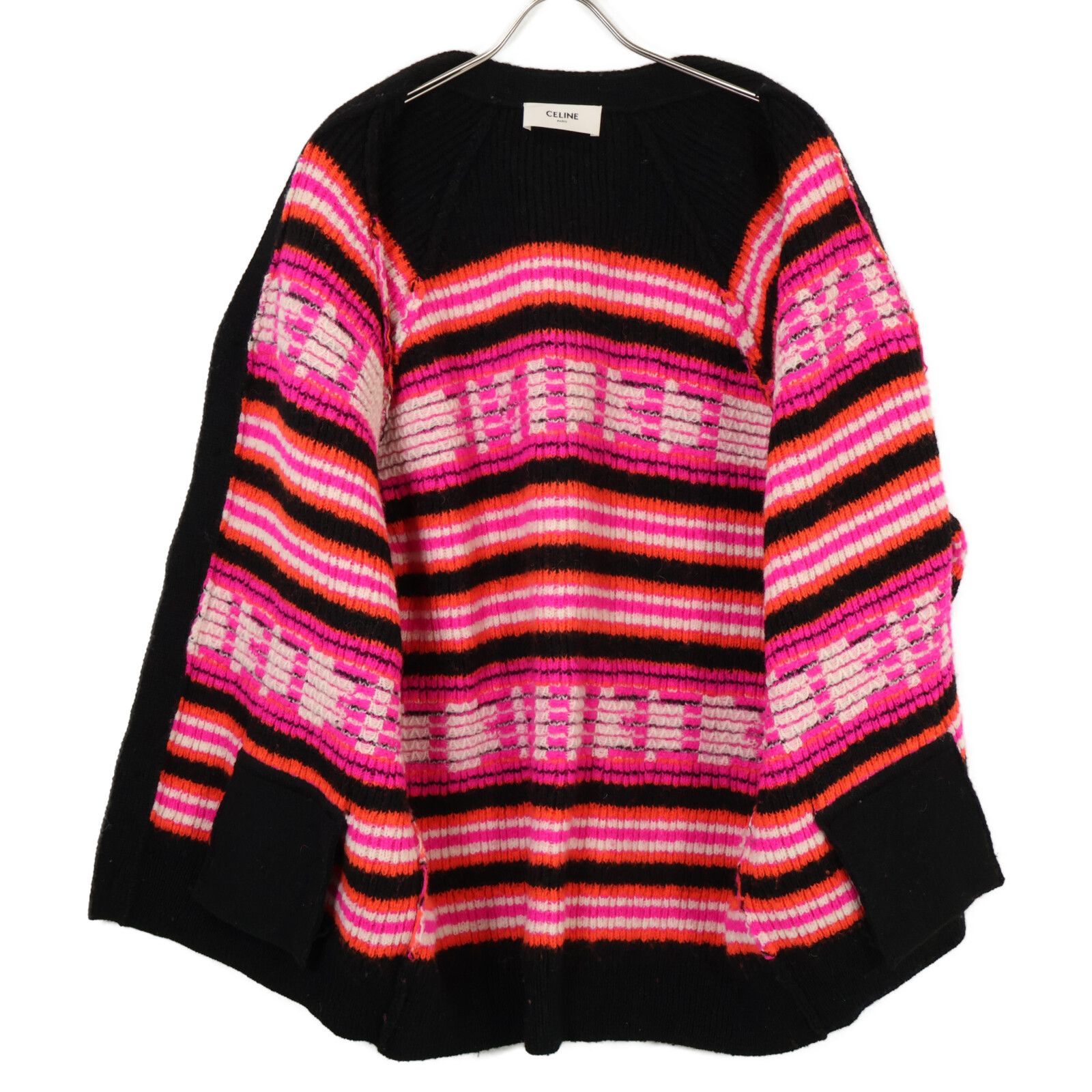 CELINE ロゴ ジャカード カーディガン23ss 【公式通販】