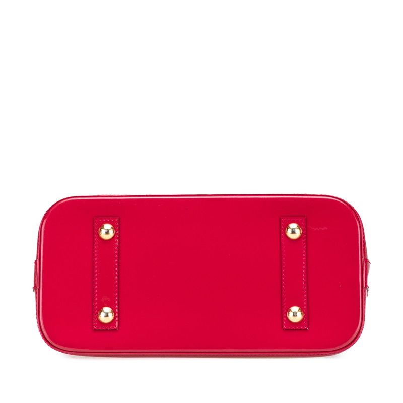 ルイ ヴィトン モノグラム ヴェルニ アルマPM M91693 ルージュグル  