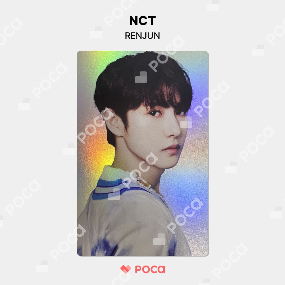 NCT ロンジュン トレカ Candy POSTCARD + HOLOGRAM PHOTO CARD