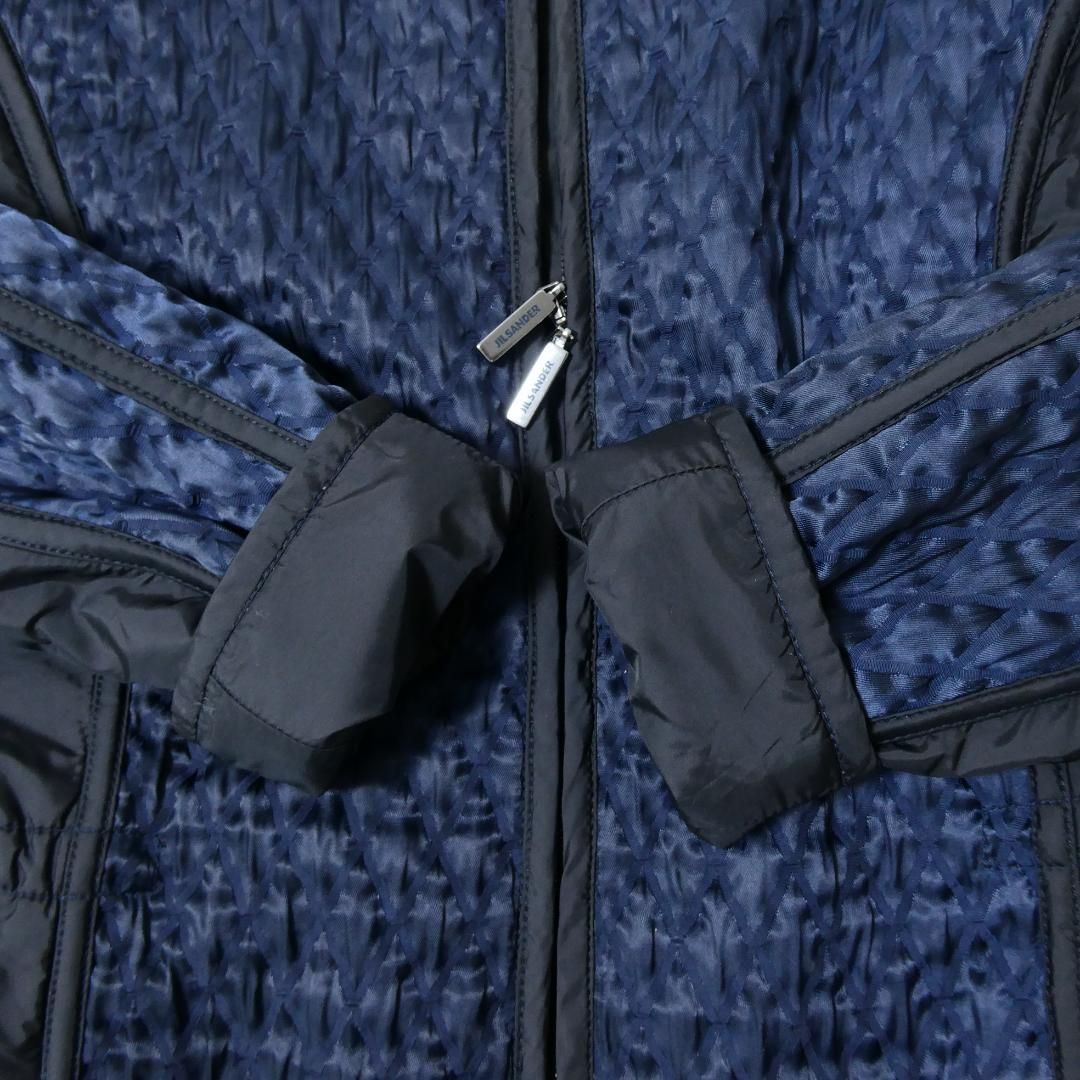 新品同様 ジルサンダー JIL SANDER パデッドジャケット キルティング 