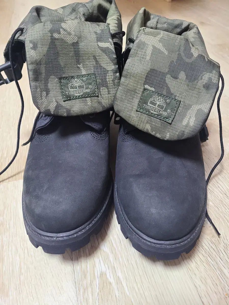 Timberland ティンバーランド ワニ 迷彩 黒 280