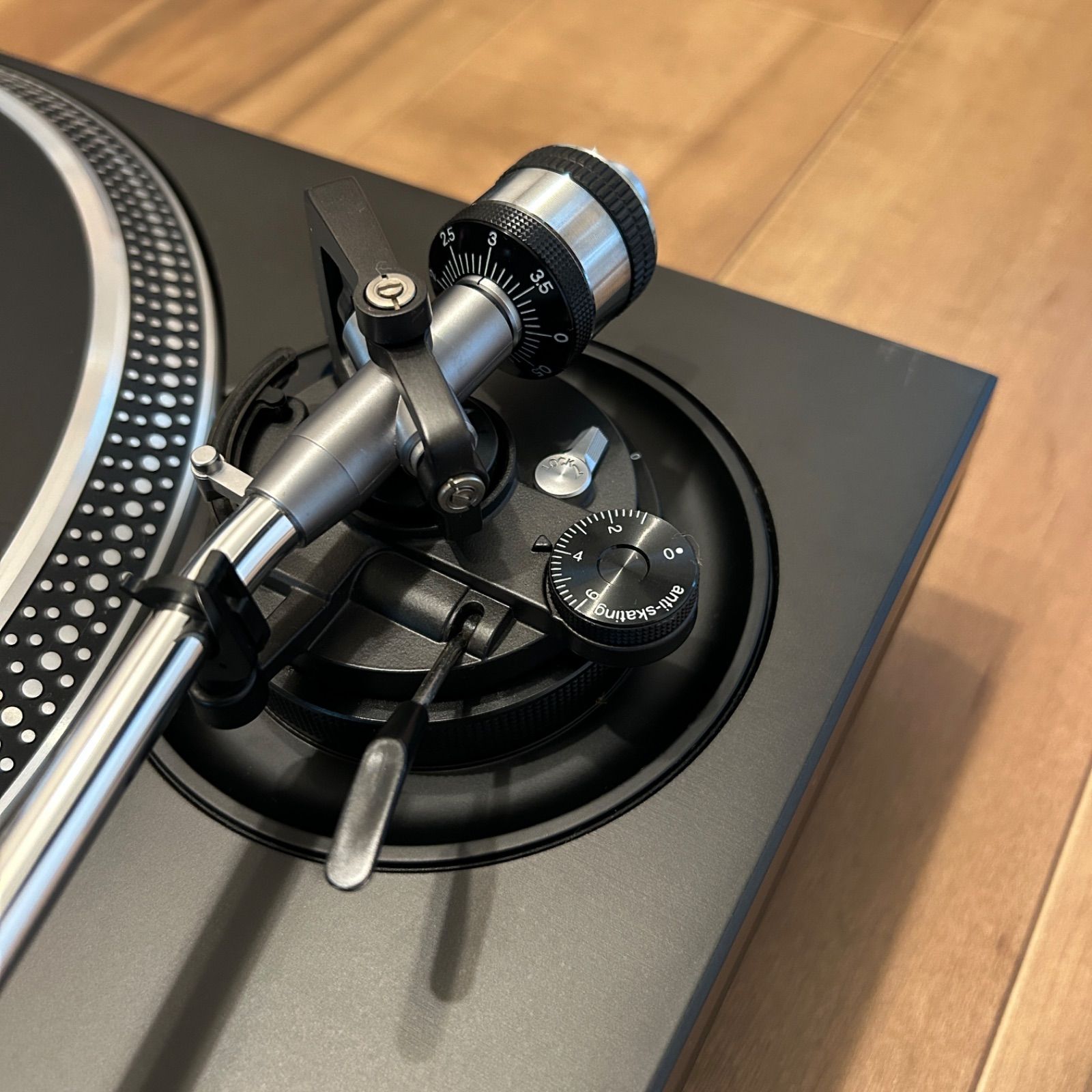 極美品》Technics SL1200 mk5 ブラック 動作確認・メンテナンス済み②