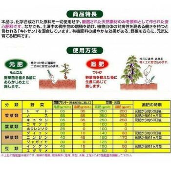 有機 で育てる健康野菜