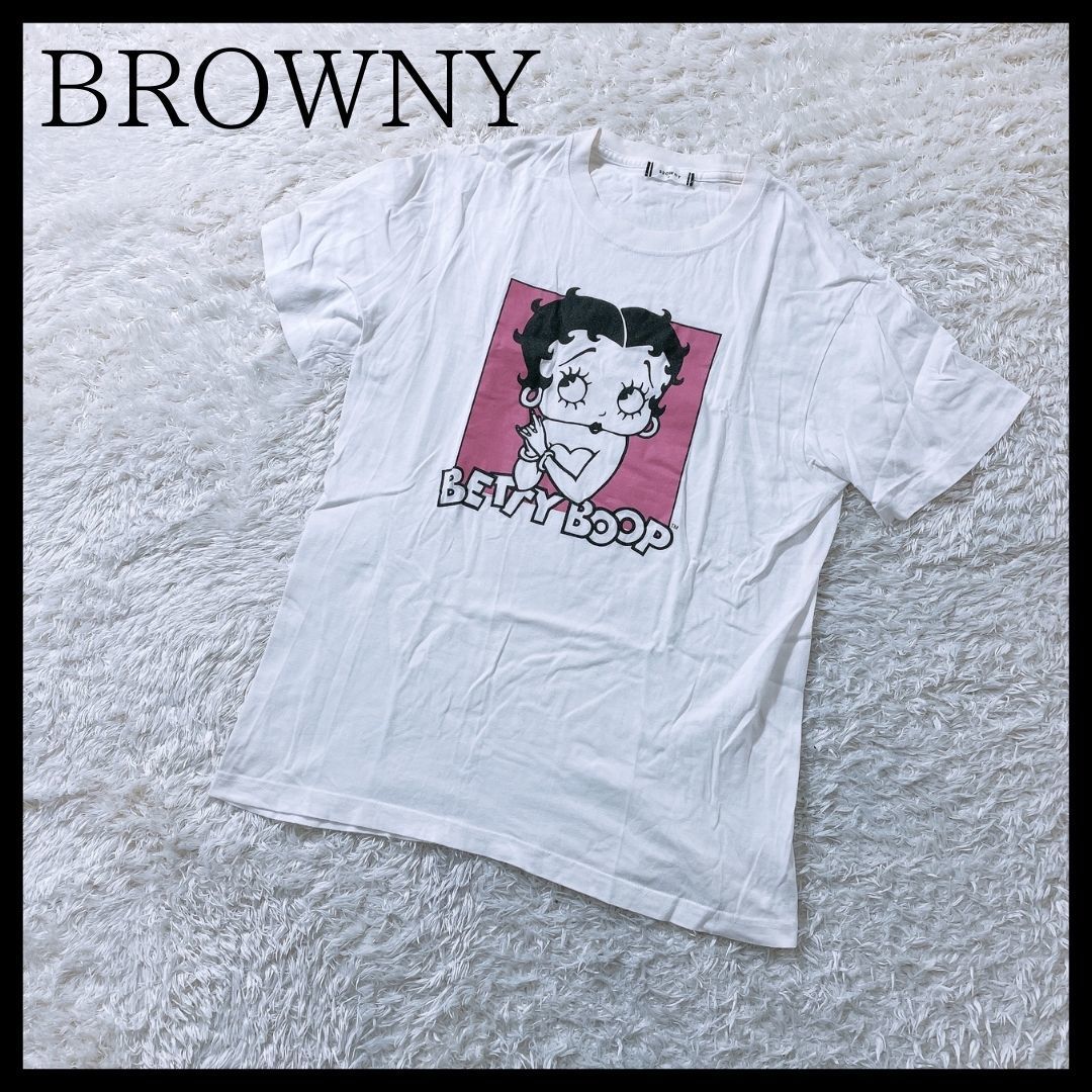 ブラウニー BROWNY (M) 長袖 カットソー 白 - 通販 - guianegro.com.br