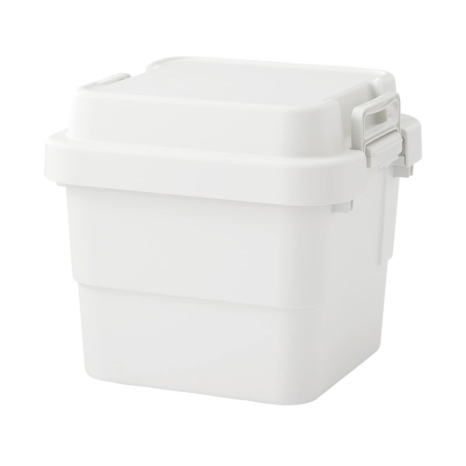 【新着商品】無印良品 【4個セット】ポリプロピレン頑丈収納ボックス 小 30L 約幅40×奥行39×高さ37 ｃｍ 44620823