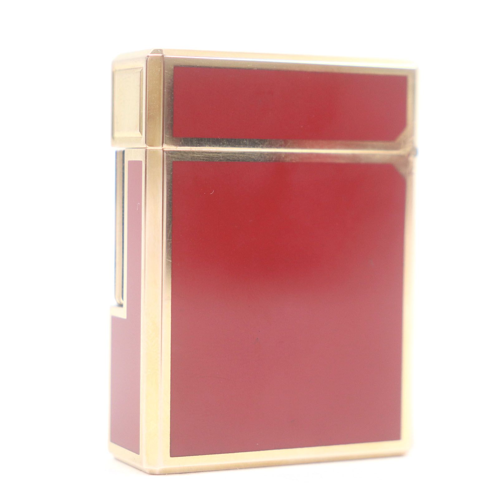 S.T. Dupont ライター 赤　都彭 S.T.Dupont デュポン 都彭 赤漆 ゴールドライン ガスライター - メルカリ