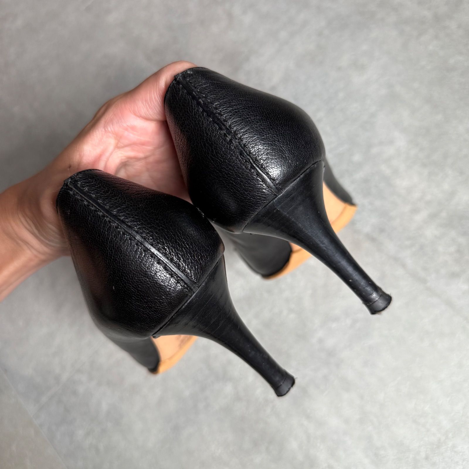 美品 GUCCI ホースビット パンプス 黒 38 1/2 楽天市場】グッチ 靴 レディース ホースビット付き ミッドヒール