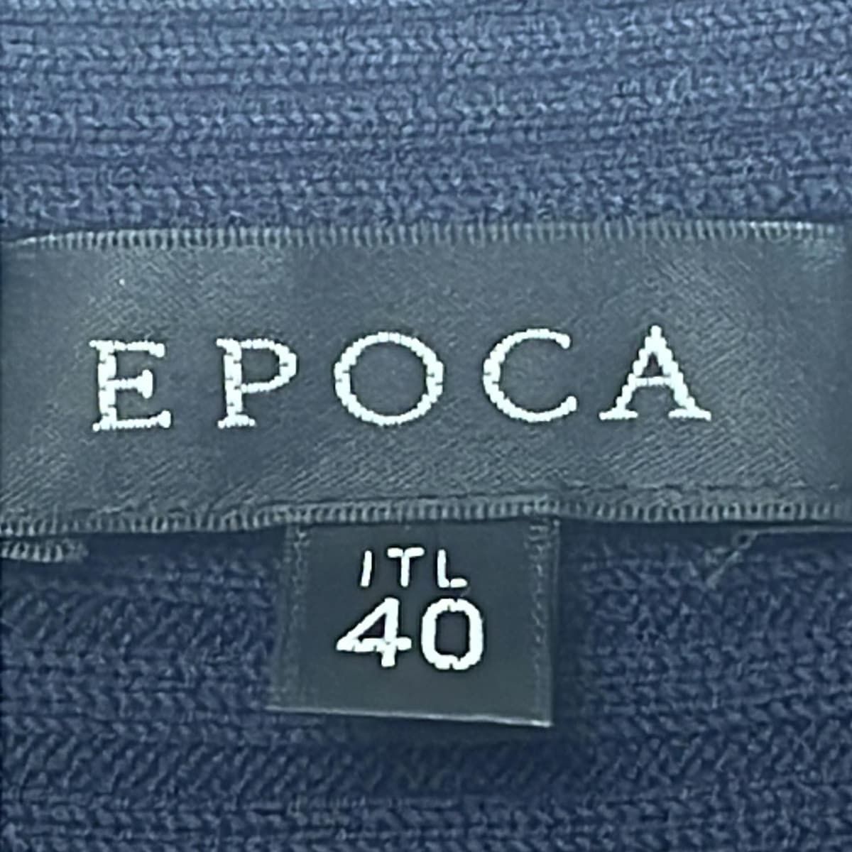 EPOCA - EPOCA(エポカ) ボレロ サイズ40 M レディース美品  - ネイビー 半袖 EPOCA(エポカ) ボレロ サイズ40 M レディース美品 - ネイビー