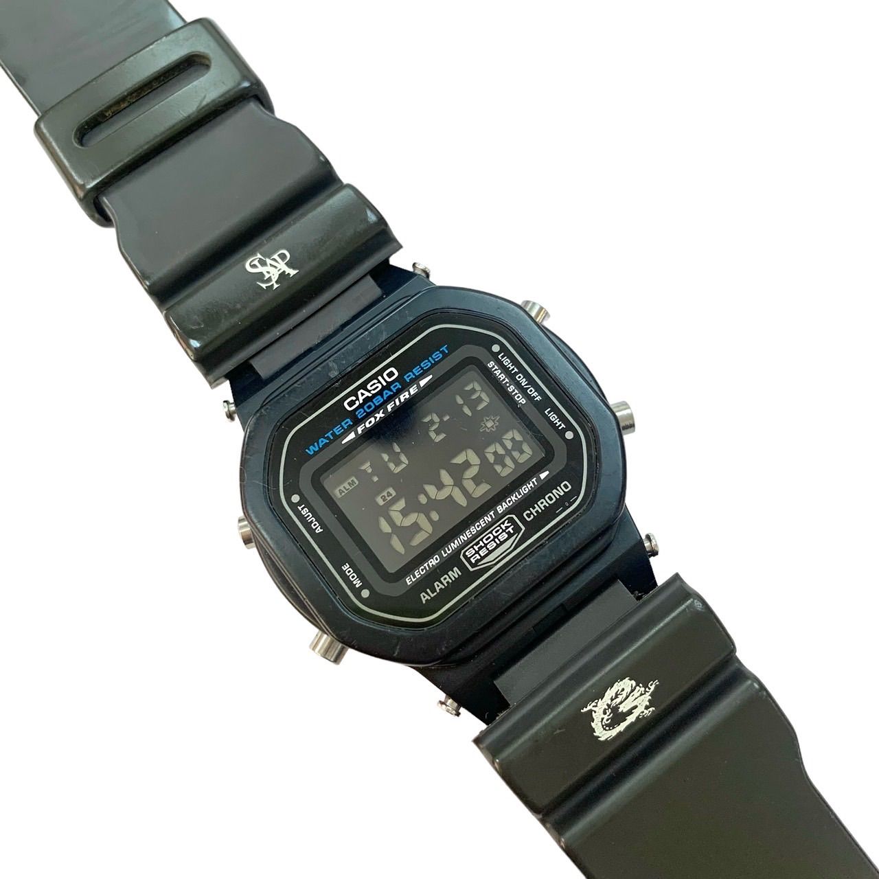 G-SHOCK 定番モデル⭐️ DW-056】 CASIO FOX FIRE REAL BLACK