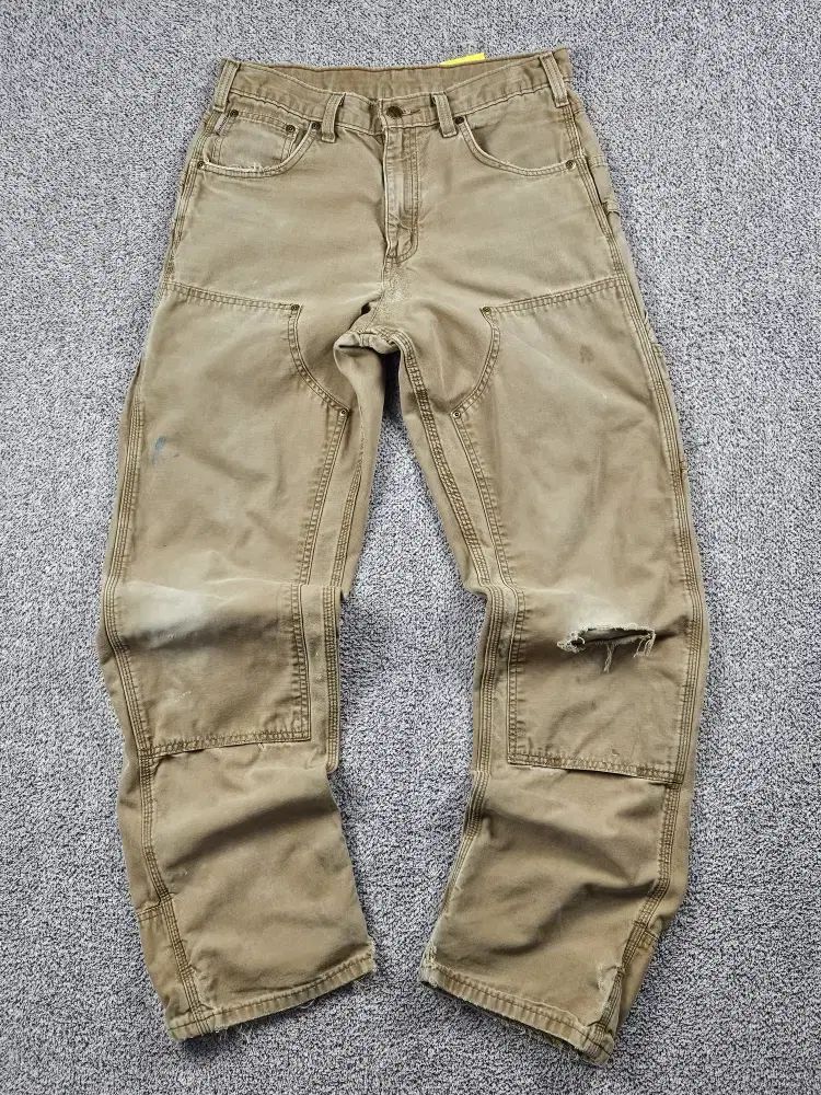 Carhartt カーハート コットン ダブルニー ワークパンツ 31 X 34 9700